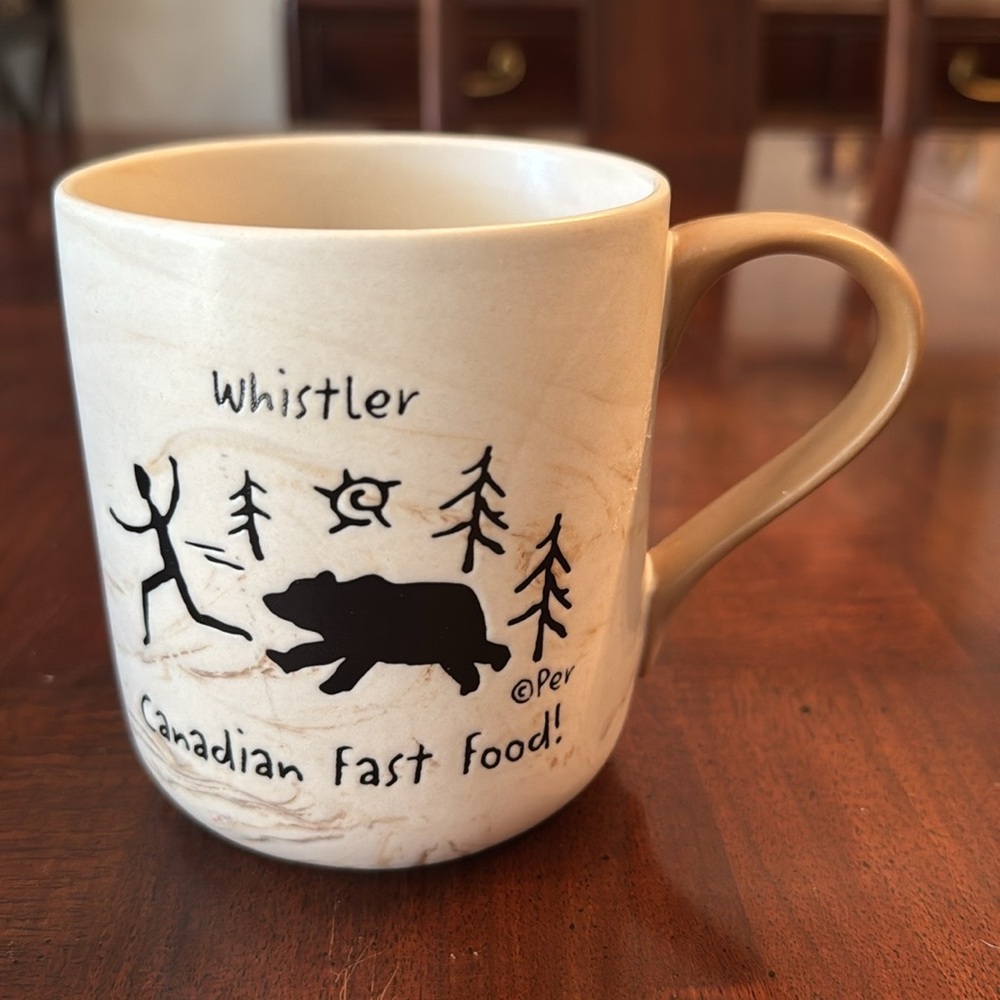 Whistler British Columbia Coffee Tea Mug Cup Canadian Fast Food - Picture 3 of 8
